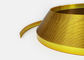 Χρυσή πολυτέλειας J λουρίδα ΚΑΠ περιποίησης μορφής πλαστική 2,0 εκατ. 35/45 μέτρα με το αργίλιο