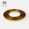 Η χρυσή μορφή βελών χρώματος υπαίθριων σημαδιών στεγανοποιεί την πλαστική περιποίηση ΚΑΠ 2.6cm