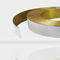 Χρώμα σπειρών επιστολών καναλιών αλουμινίου απορριμμάτων βουρτσών χρυσός που ντύνεται